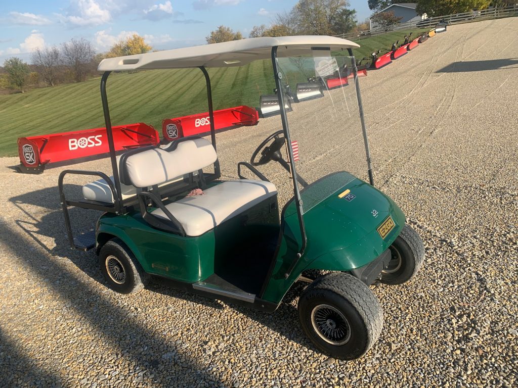 ezgo golf cart 1 Mr. Plow